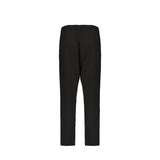 Herno Black Elastane Dress Pants
