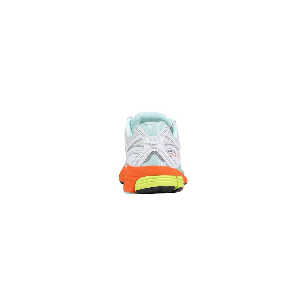 Saucony White Textile Athletic Sneakers