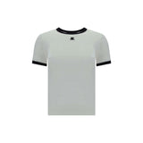 Courrèges White Cotton T-Shirt
