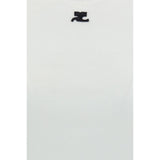 Courrèges White Cotton T-Shirt