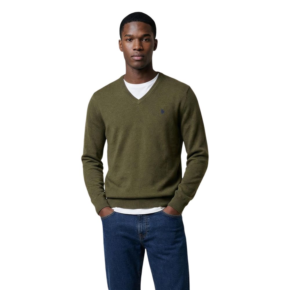 U.S. POLO ASSN. Green Cotton Sweatshirt