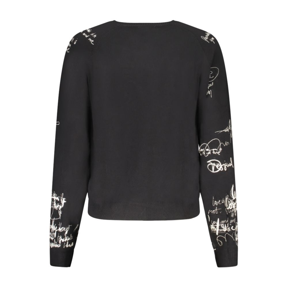 Desigual Black Viscose Sportswear