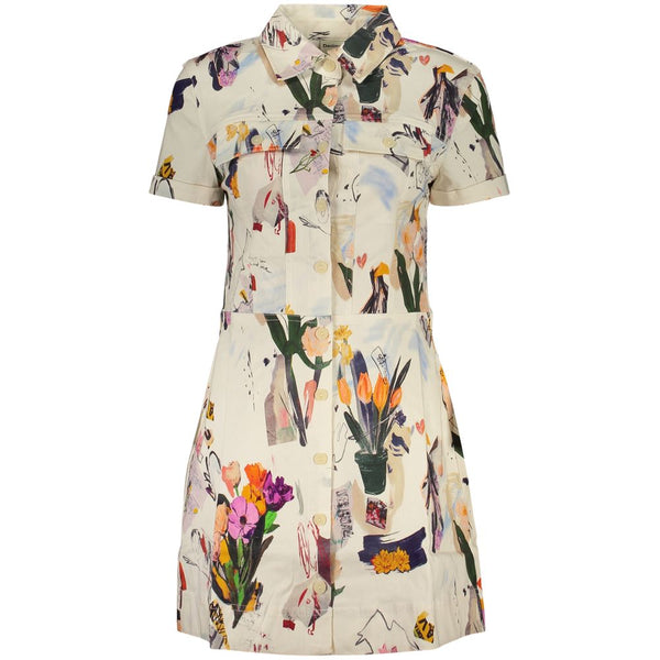 Desigual White Viscosa Women Dress