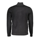 U.S. Grand Polo Black Viscose Men Cardigan