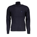 U.S. Grand Polo Blue Viscose Men's Sweater