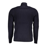U.S. Grand Polo Blue Viscose Men's Sweater
