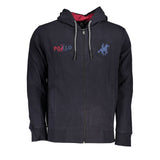 U.S. Grand Polo Blue Cotton Men's Hoodie