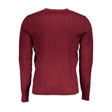 U.S. Grand Polo Red Viscose Men's Sweater