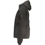 U.S. Grand Polo Black Polyester Men's Jacket