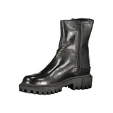 Cafenoir Black Leather Women Boot