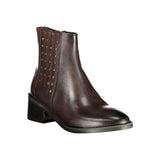 Cafenoir Marrone Leather Women Ankle Boot