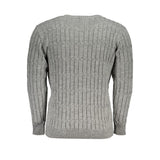 U.S. Grand Polo Grigio Acrylic Men Sweater