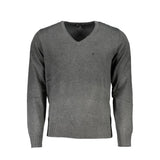 U.S. Grand Polo Gray Viscosa Mens Sweater