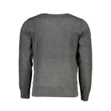 U.S. Grand Polo Gray Viscosa Mens Sweater
