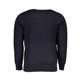 U.S. Grand Polo Blue Viscosa Men Sweater