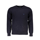U.S. Grand Polo Blue Viscose Men's Sweater