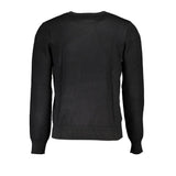 U.S. Grand Polo Black Viscosa Mens Sweater