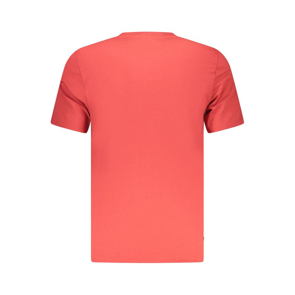 Timberland Rosso Cotton Men's T-Shirt