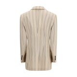 Dolce & Gabbana Multicolor Viscose Full-Length Jacket