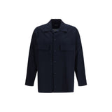 Giorgio Armani Blue Cotton Shirt