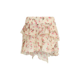 Isabel Marant Étoile Beige Viscose Mini Skirt