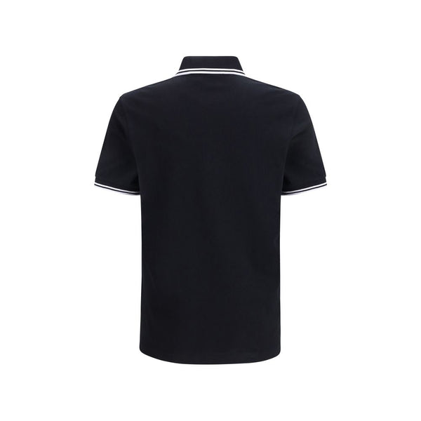 Fred Perry Black Cotton Polo Shirt
