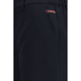Gucci Black Cotton Bermuda Shorts