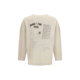 Our Legacy Beige Cotton Sweatshirt