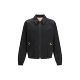 Valentino Garavani Black Cotton Bomber