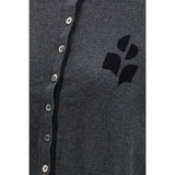 Isabel Marant Étoile Gray Cotton Cardigan