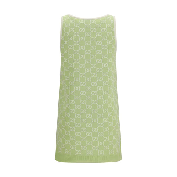Gucci Bicolor Cotton Casual Dress