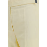 Max Mara Beige Viscose Flared Pants