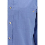 Valentino Garavani Blue Cotton Shirt
