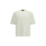 LAMINAR White Polyester T-Shirt