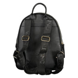 Mario Valentino Black Polyurethane Women's Backpack