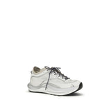 ROA White Fabric Athletic Sneakers
