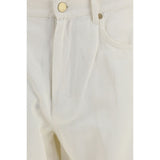 'S Max Mara Beige Cotton Casual Pants