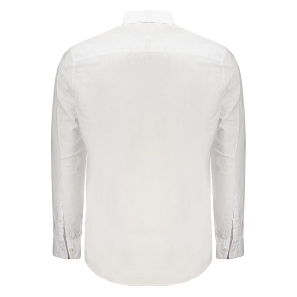 Calvin Klein Bianco Cotton Men Shirt