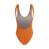 Kristina Ti Orange Polyamide One-Piece Swimsuit