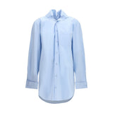 ALAINPAUL Blue Cotton Shirt