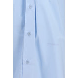ALAINPAUL Blue Cotton Shirt