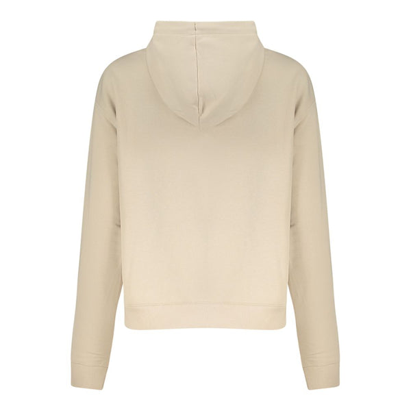 Converse Beige Cotton Women's Hoodie