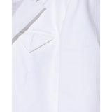 Bottega Veneta White Cotton Blazer