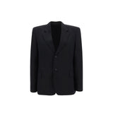Balenciaga Black Wool Full-Length Jacket