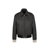 Dior Black Calfskin Leather Jacket