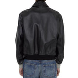 Dior Black Calfskin Leather Jacket