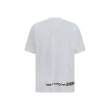 Comme Des Garçons White Cotton T-Shirt
