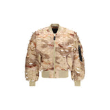 ALPHA INDUSTRIES Gold Nylon Bomber