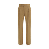 PT Torino Brown Cotton Casual Pants