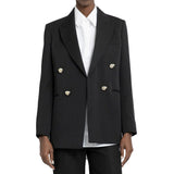 Lanvin Black Virgin Wool Blazer